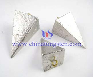 Tungsten Pyramid Fishing Sinkers Picture