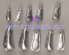 Tungsten Fishing Sinkers Picture